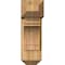 Ekena Millwork Merced Craftsman Rough Sawn Bracket w/ Offset Brace, Western Red Cedar, 8"W x 20"D x 24"H BKT0806X20X24MRC04RWR - alternate 2